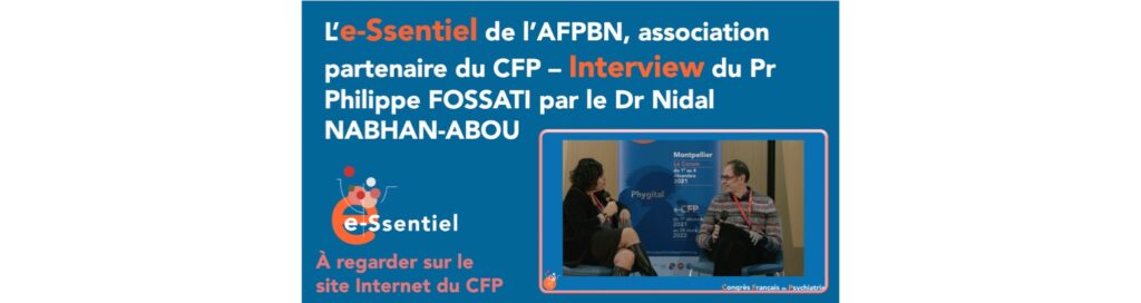 l'AFPBN, association partenaire du CFP - Philippe FOSSATI par Nidal NABHAN ABOU